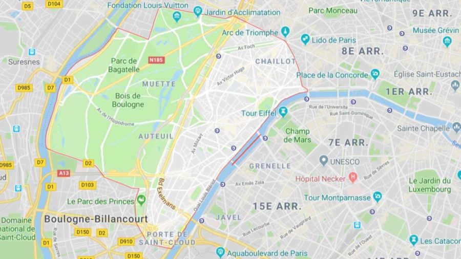 Plombier Paris 75016 ou 16ème arrondissement
